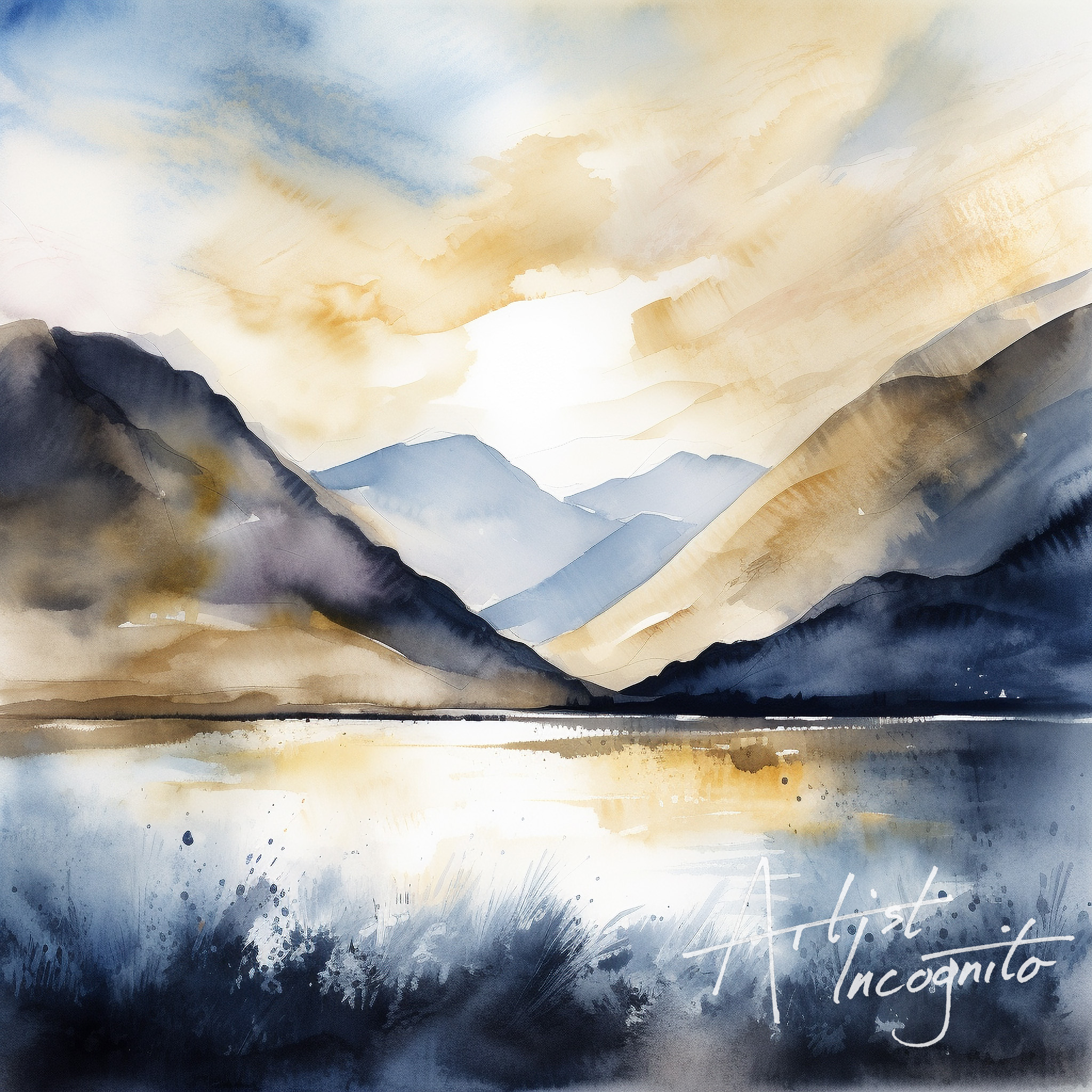 Ennerdale Water Lake District Artist Incognito