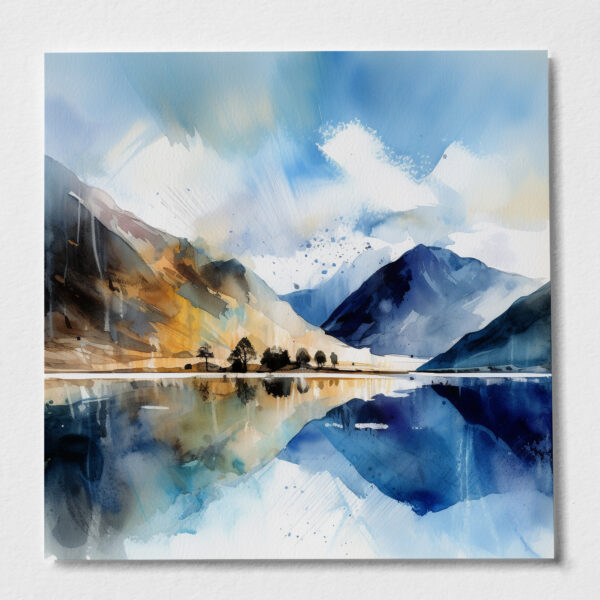 Buttermere Lake District Painting