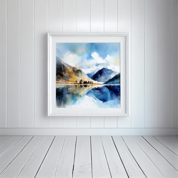 Buttermere Lake District Painting