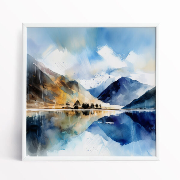 Buttermere Lake District Painting