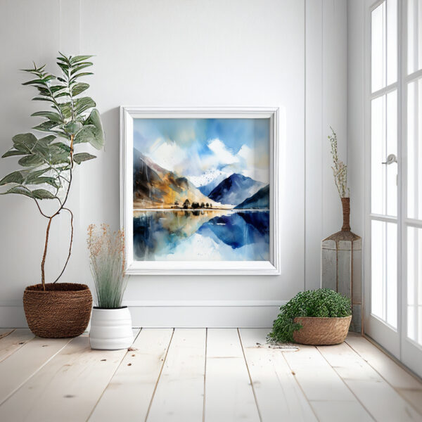 Buttermere Lake District Painting
