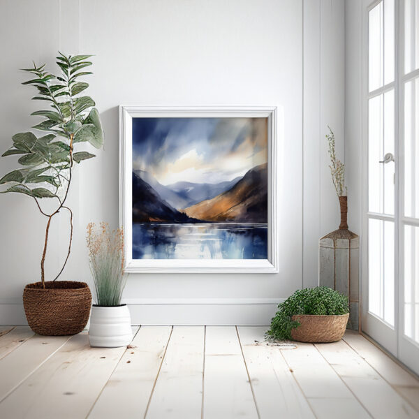Ennerdale Water painting