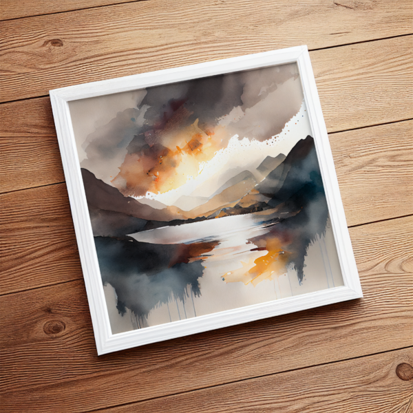Lake District Landscape Painting