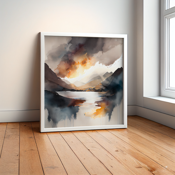 Lake District Landscape Painting
