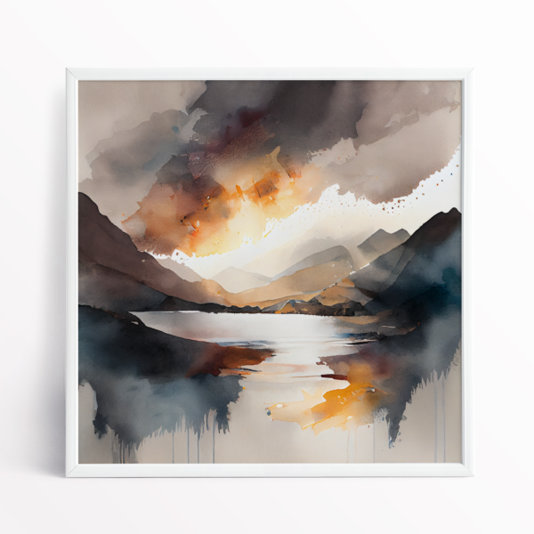 Lake District Landscape Painting