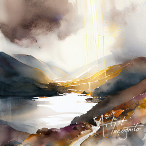 Lake District Artwork - watercolour painting by Artist Incognito