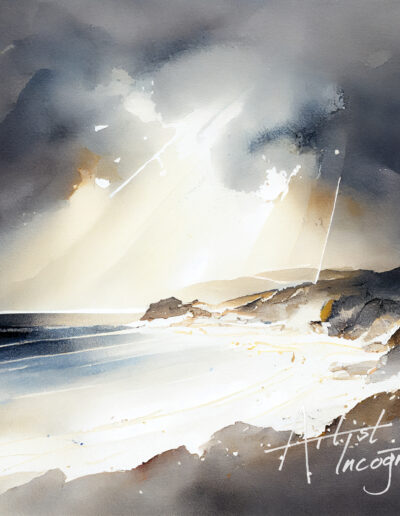 Cornwall Beach Painting