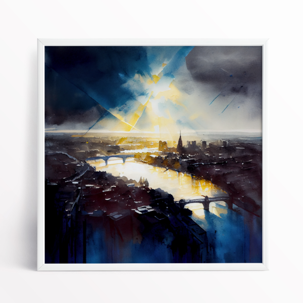 London Painting by Artist Incognito
