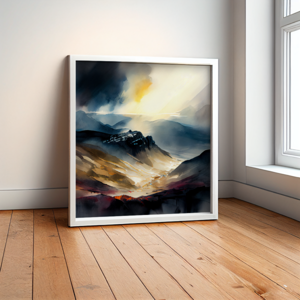 Scottish Highlands Painting