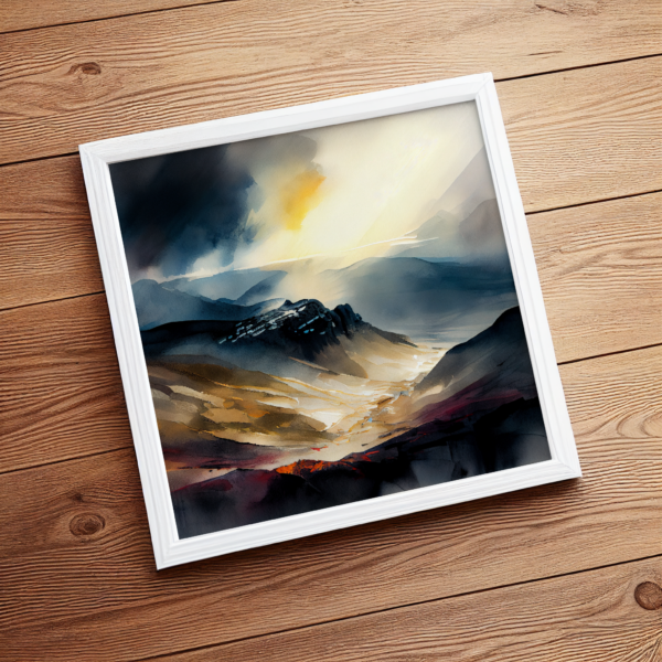Scottish Highlands Painting