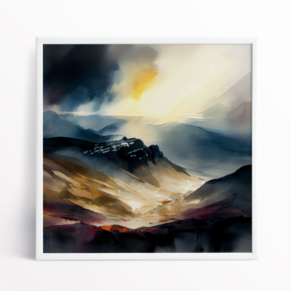 Scottish Highlands Painting