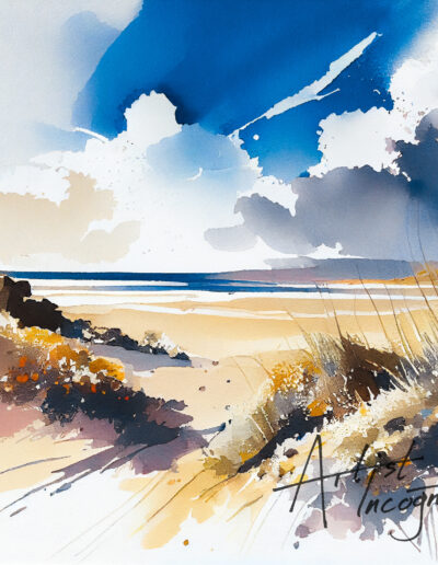 Cornwall Coastline print