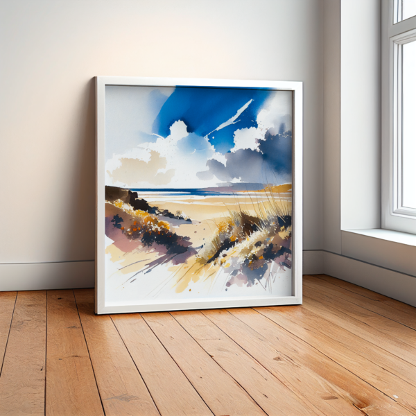 Cornwall Coastline print