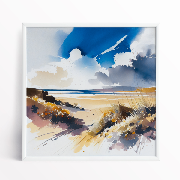 Cornwall Coastline print