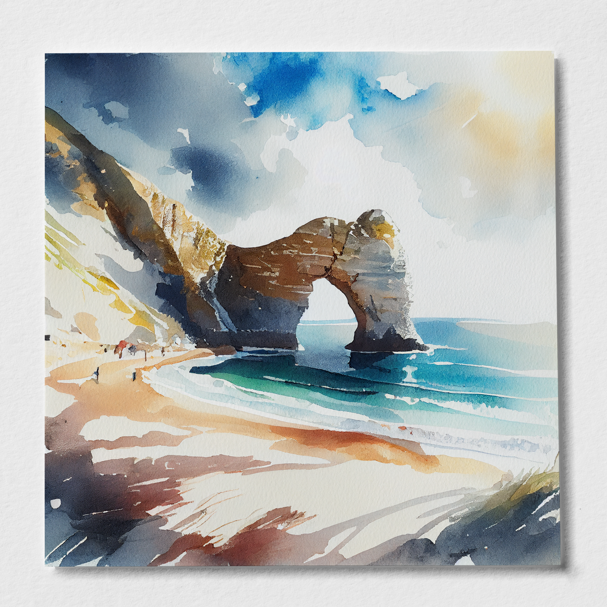 Durdle Door Painting