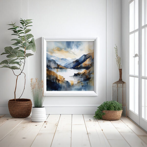Ullswater painting