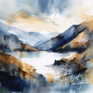 Ullswater painting
