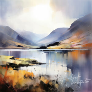 Wastwater Painting Lakedistrict