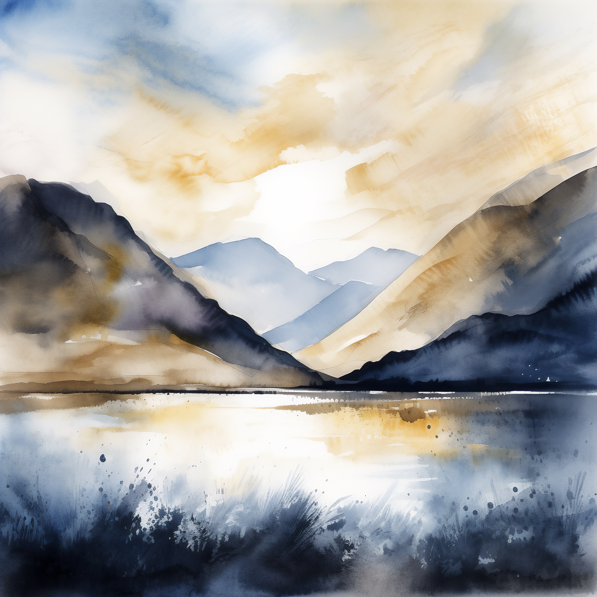 0763-abstract_landscape_watercolour_painting_of_Ennerdale_Water-4-Enhanced-SR.png